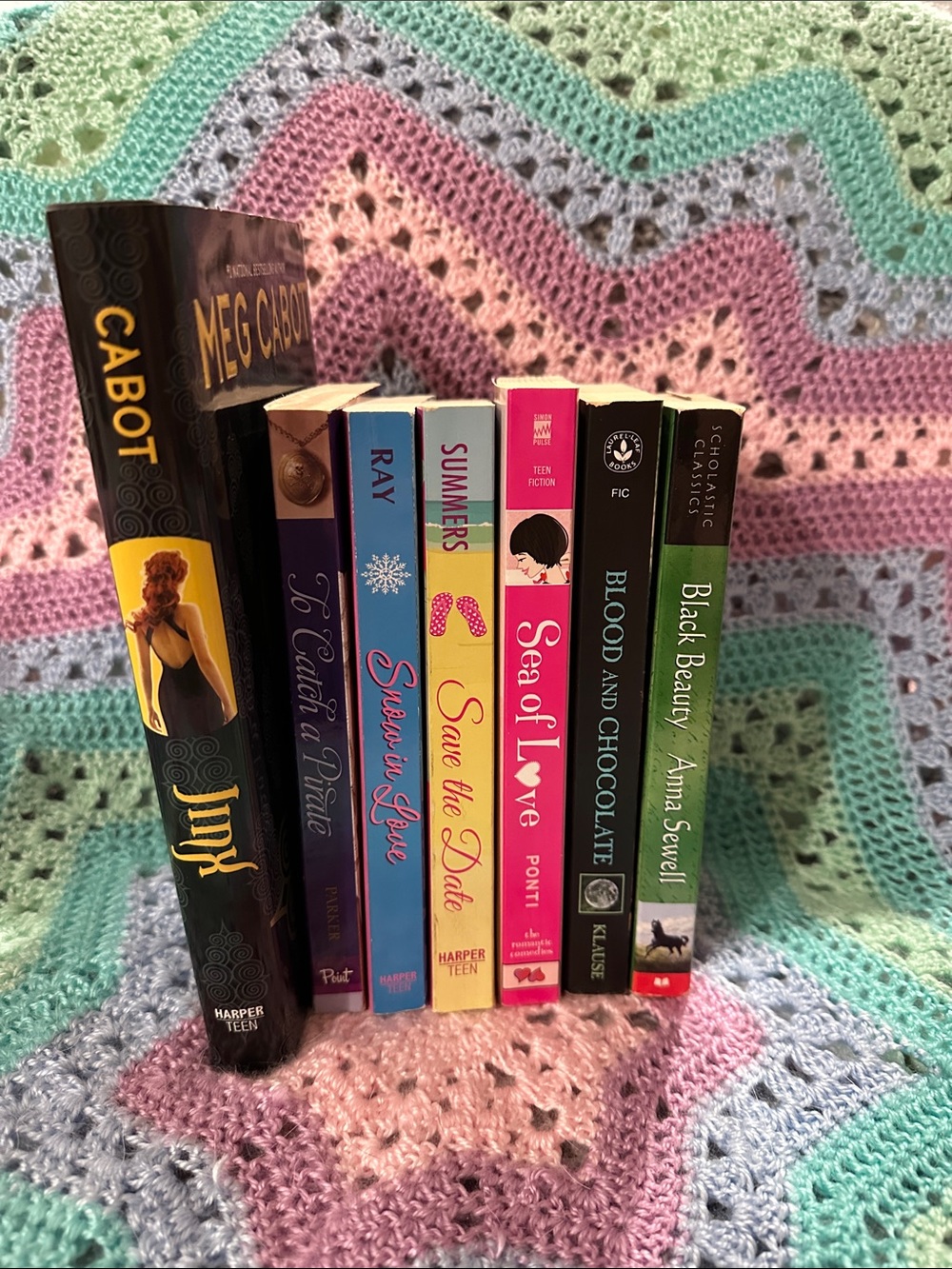 Bundle of 7 Teen Fiction novels by Various Authors